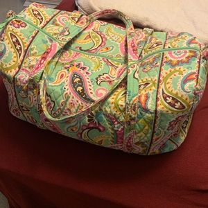 Like new Vera Bradley large duffel!